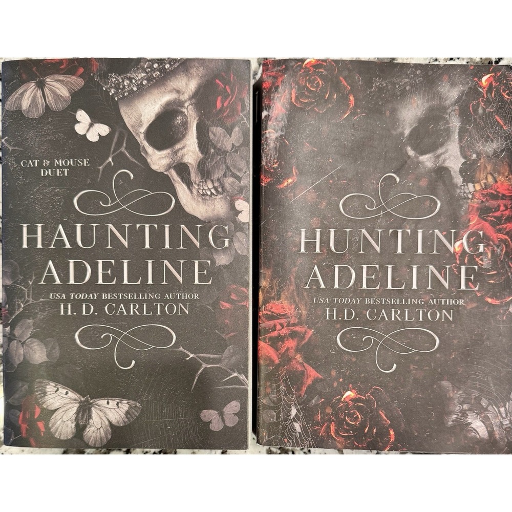 Haunting Adeline Hunting Adeline Paperback Book Set H.D. Carlton Cat Mouse Duet